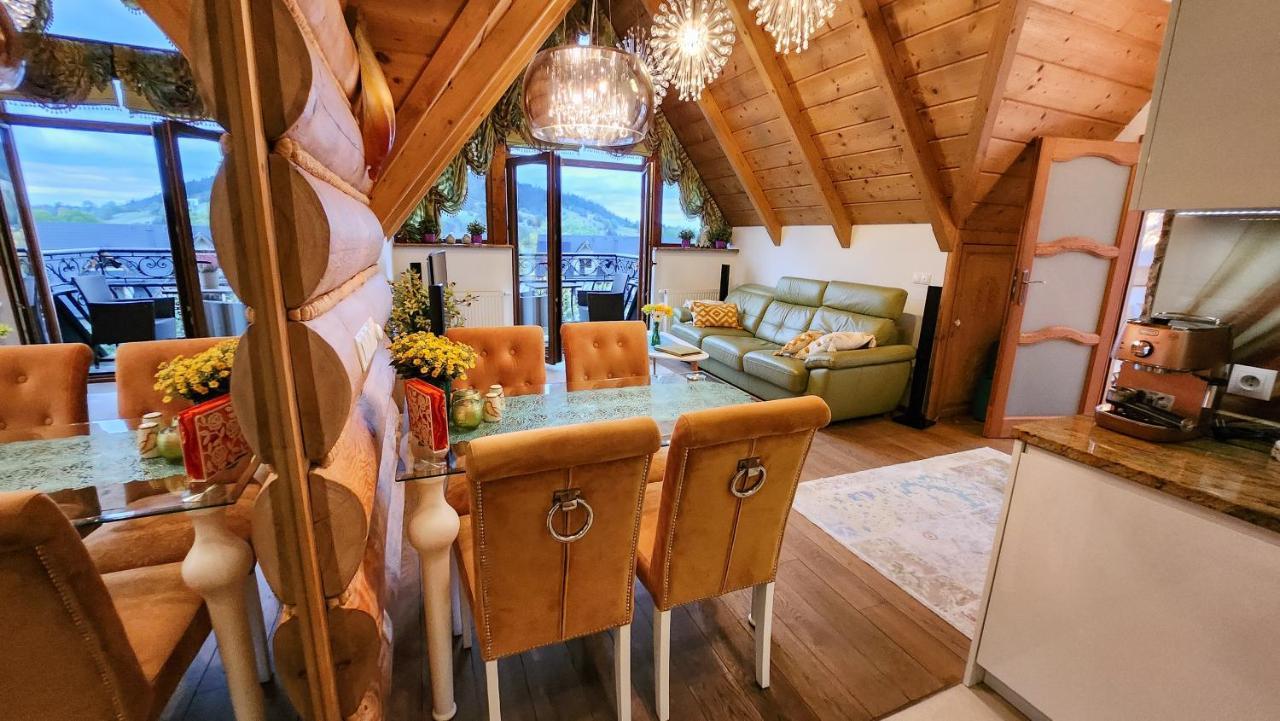 Rezydencja Tatry - Apartament Chamerion 1 ザコパネ エクステリア 写真