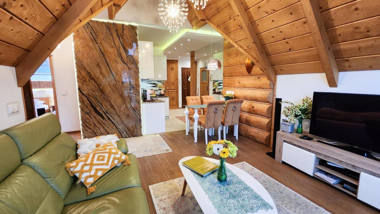 Rezydencja Tatry - Apartament Chamerion 1 ザコパネ エクステリア 写真