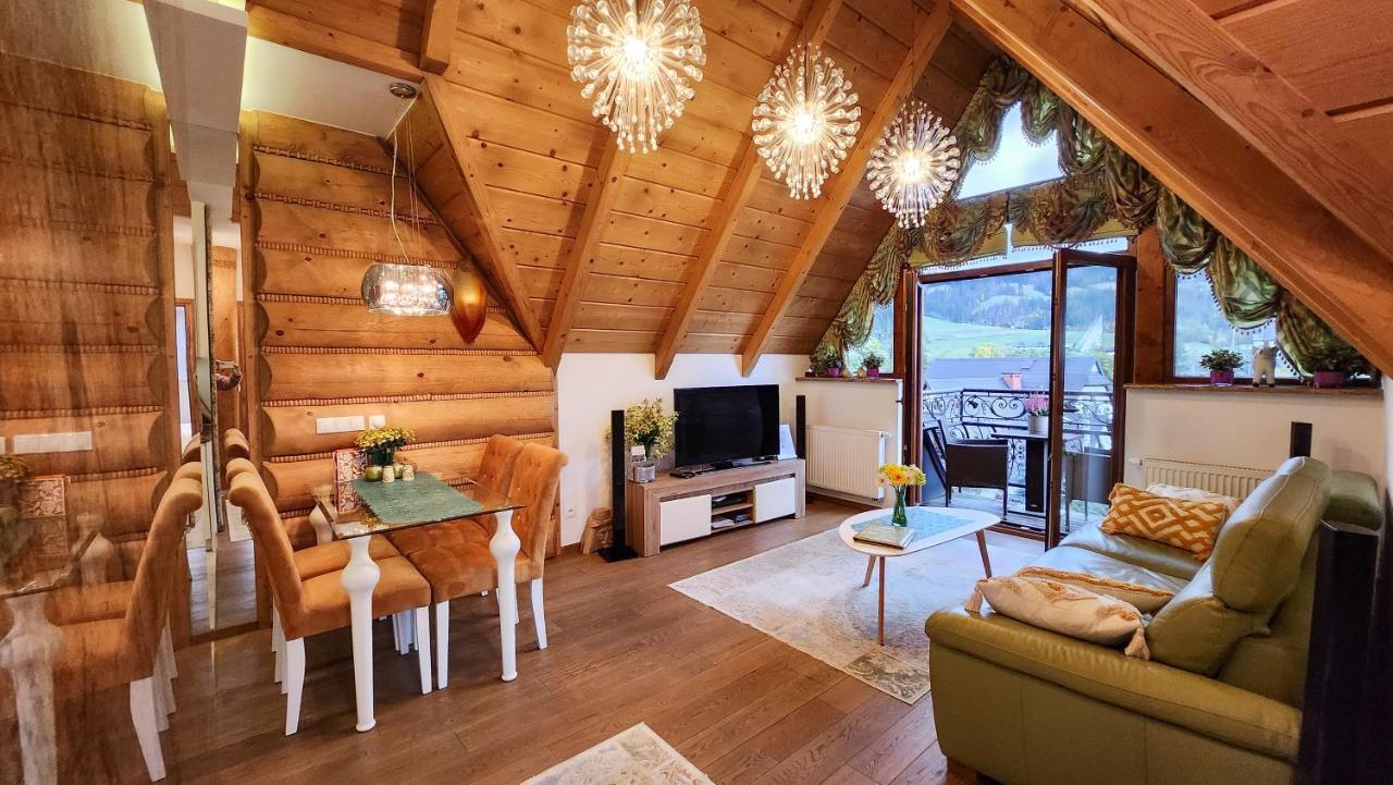 Rezydencja Tatry - Apartament Chamerion 1 ザコパネ エクステリア 写真