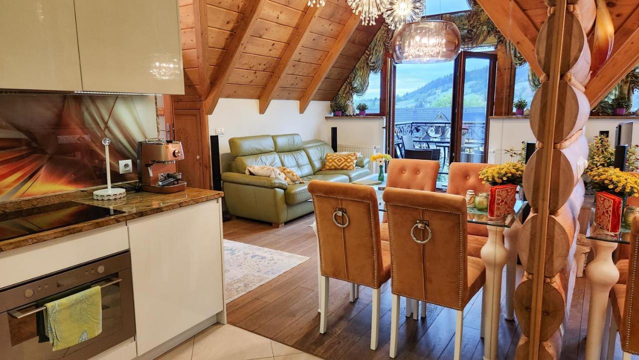 Rezydencja Tatry - Apartament Chamerion 1 ザコパネ エクステリア 写真