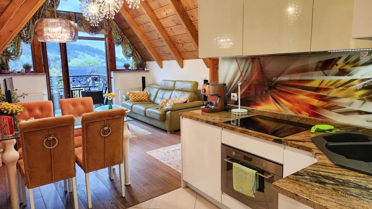 Rezydencja Tatry - Apartament Chamerion 1 ザコパネ エクステリア 写真