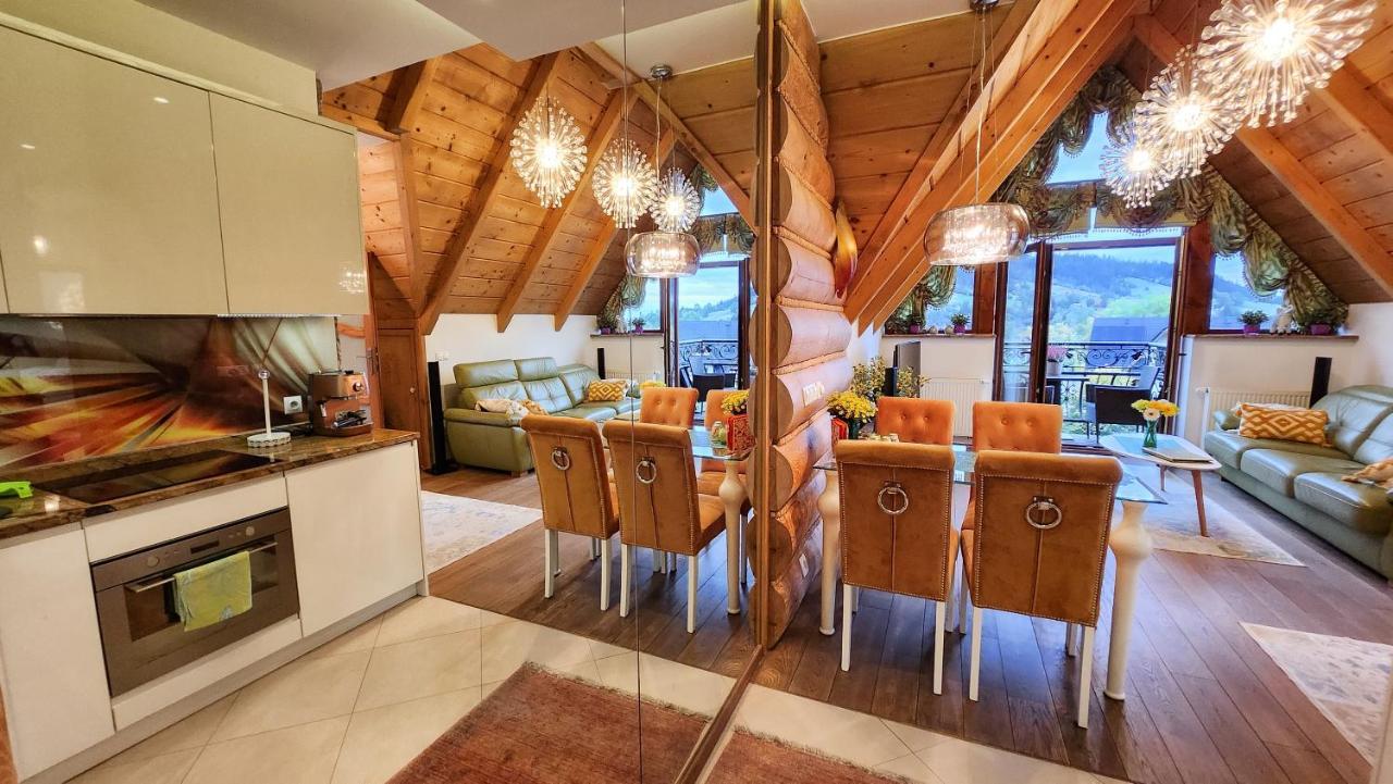 Rezydencja Tatry - Apartament Chamerion 1 ザコパネ エクステリア 写真