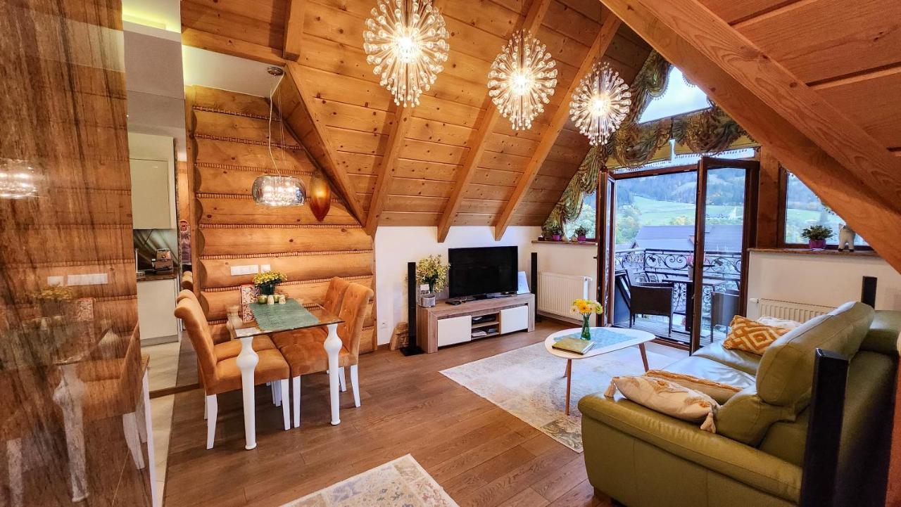 Rezydencja Tatry - Apartament Chamerion 1 ザコパネ エクステリア 写真