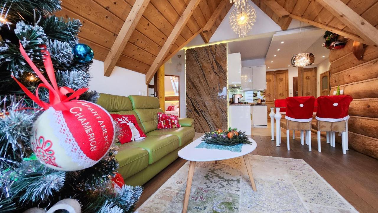 Rezydencja Tatry - Apartament Chamerion 1 ザコパネ エクステリア 写真