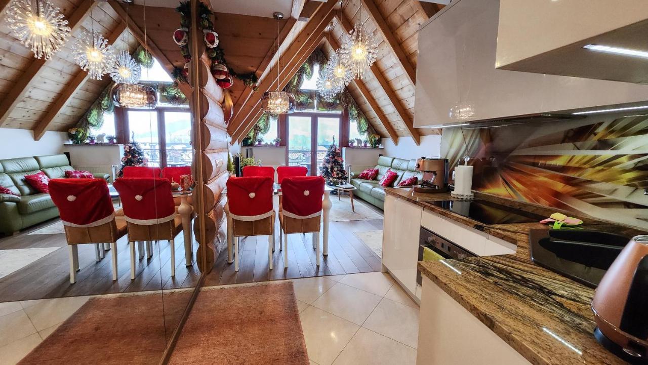 Rezydencja Tatry - Apartament Chamerion 1 ザコパネ エクステリア 写真