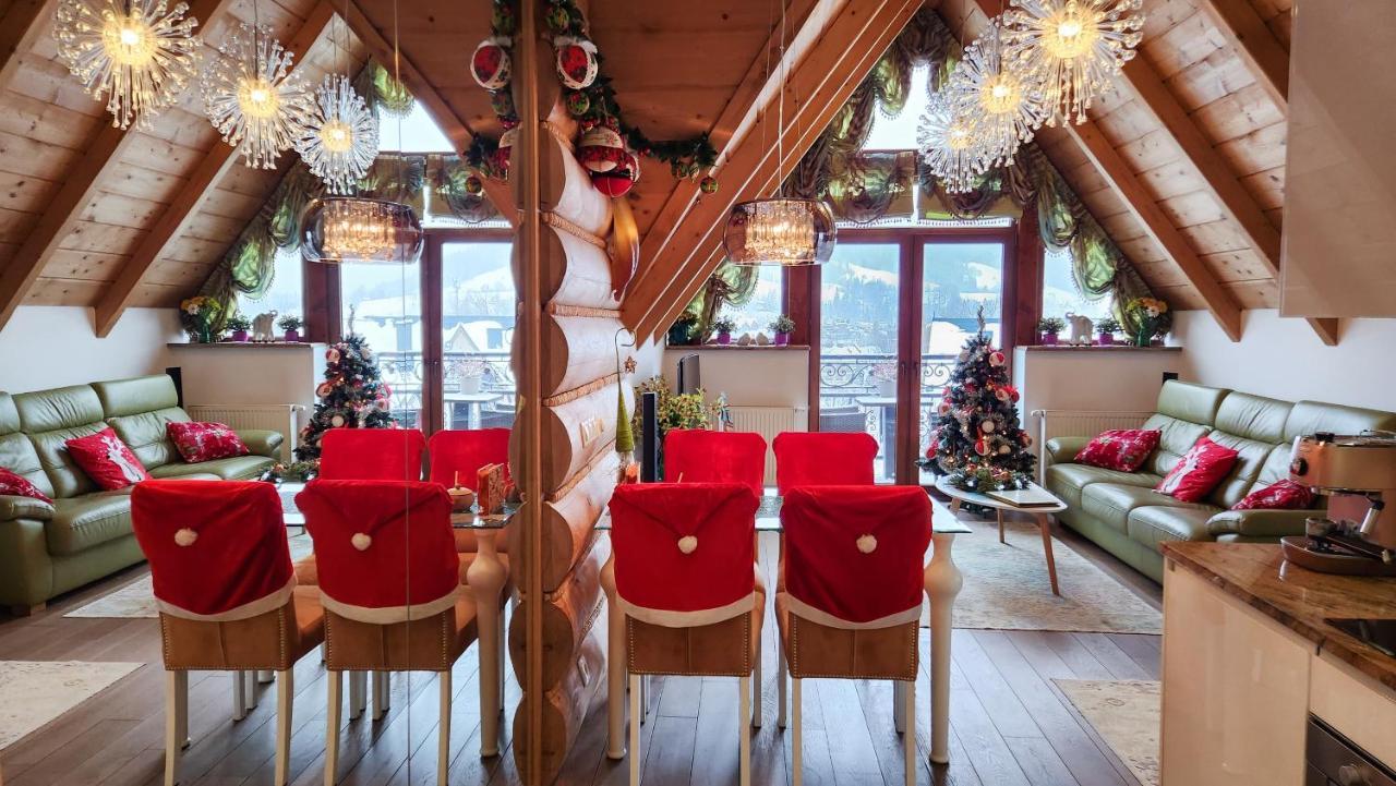 Rezydencja Tatry - Apartament Chamerion 1 ザコパネ エクステリア 写真